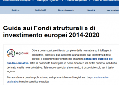 Guida sui Fondi strutturali e di investimento europei 2014-2020